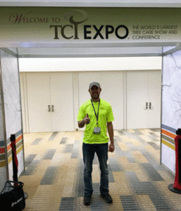 Luke at TCI Expo